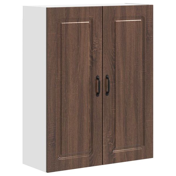 vidaXL Armoire de cuisine Kalmar Ch&ecirc;ne brun 80 x 31 x 100 cm