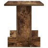 vidaXL Table d'appoint Ch&ecirc;ne fum&eacute; 35,5 x 35 x 40 cm Bois d'ing&eacute;nierie