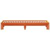 vidaXL Lit de jour et lit gigogne sans matelas cire marron 90x190 cm