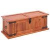 vidaXL Coffres de rangement 3 pcs Bois d'acacia solide
