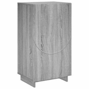 vidaXL Meuble &agrave; chaussures 48 x 38 x 87,5 cm Bois d'ing&eacute;nierie