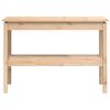 vidaXL Table console 110x40x75 cm Bois massif de pin