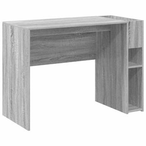 vidaXL Bureau Gris Sonoma 109 x 50 x 78 cm Bois d'ing&eacute;nierie