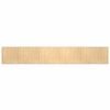 vidaXL Tapis rectangulaire naturel clair 80x1000 cm bambou
