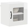 vidaXL Armoire de cuisine Kalmar 2 pcs Blanc brillant 40 x 31 x 40 cm