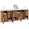 vidaXL Buffets 3 pcs Bois Ancien 60 x 35 x 70 cm Bois d'ing&eacute;nierie
