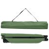 vidaXL Lit de camping pliant Vert 210 x 80 x 46 cm Tissu Oxford