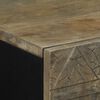 vidaXL Buffet 90x33x75 cm bois massif de manguier
