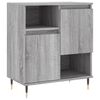 vidaXL Buffet Sonoma gris 60x35x70 cm Bois d'ingénierie