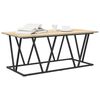 vidaXL Table basse Ch&ecirc;ne Sonoma 100 x 50 x 40 cm