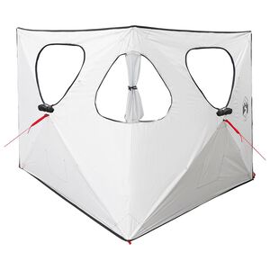 vidaXL Tente de Chasse Blanc Occultant 145 x 145 x 150 cm