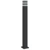 vidaXL Lampadaire d'ext&eacute;rieur noir 110 cm aluminium