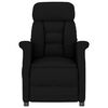 vidaXL Fauteuil inclinable noir Noir 70.5 x 96.5 x 95 cm Faux cuir
