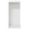 vidaXL Tables de chevet 2 pcs blanc 46,5x29x61 cm bois d&rsquo;ing&eacute;nierie