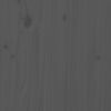 vidaXL Composteur Gris 82,5x82,5x99,5 cm Bois massif de pin