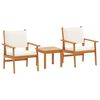 vidaXL Ensemble de canap&eacute; de jardin 3 pc 2-Nombre de places