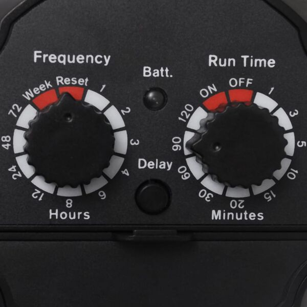 vidaXL Minuterie électronique d'arrosage automatique à seule sortie