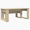 vidaXL Ensemble de tables basses 2 pcs Ch&ecirc;ne Sonoma Bois d'ing&eacute;nierie