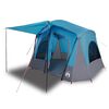 vidaXL Tente de camping de cabine 5 personnes bleu imperm&eacute;able