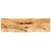 vidaXL Dessus de table 100x40x2,5cm bord vif bois massif manguier brut