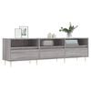 vidaXL Meuble TV sonoma gris 150x30x44,5 cm bois d'ing&eacute;nierie