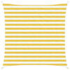 vidaXL Voile d'ombre Jaune et blanc 2 x 2 m HDPE
