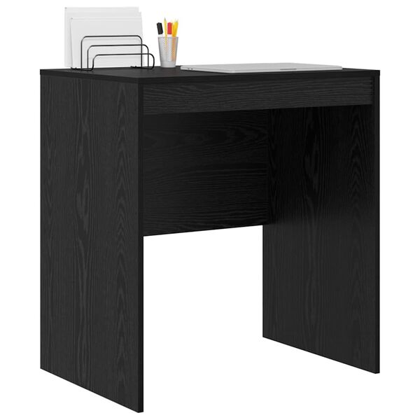 vidaXL Bureau Ch&ecirc;ne noir 70 x 50 x 76 cm