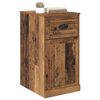 vidaXL Meuble d'appoint Bois ancien 40 x 50 x 75 cm Bois d'ing&eacute;nierie
