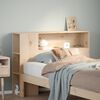 vidaXL Tête de lit avec rangement 90 cm bois massif de pin