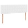 vidaXL Lit de Rangement Blanc pur 140 x 190 cm Cuir synth&eacute;tique