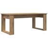 vidaXL Ensemble de tables basses 2 pcs Ch&ecirc;ne artisanal