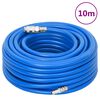 vidaXL Tuyau d'air bleu 0,7" 10 m PVC