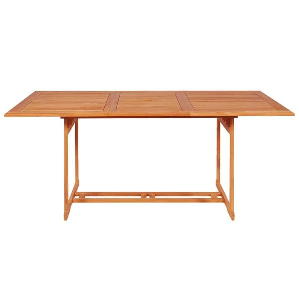 vidaXL Ensemble &agrave; manger de jardin 9 pcs Bois de teck massif