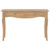 vidaXL Table console avec 2 tiroirs 110x35x76 cm bois de pin massif