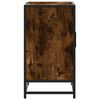 vidaXL Armoire de lavabo de salle de bain ch&ecirc;ne fum&eacute; 65x33x60 cm