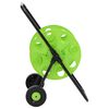 vidaXL Chariot enrouleur vert pour tuyau de 60 m 1/2" acier