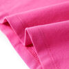 T-shirt pour enfants &agrave; mancherons rose fonc&eacute; 104