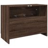vidaXL Armoire d'&eacute;vier ch&ecirc;ne marron 78x37x59 cm bois d'ing&eacute;nierie
