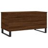 vidaXL Table basse Chêne marron 90x44,5x45 cm Bois d'ingénierie