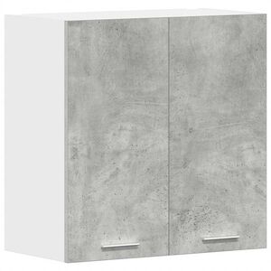 vidaXL Armoire murale cuisine gris b&eacute;ton 60x31x60 cm bois d'ing&eacute;nierie