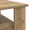 vidaXL Table basse Ch&ecirc;ne artisanal 90 x 50 x 40 cm Bois d'ing&eacute;nierie