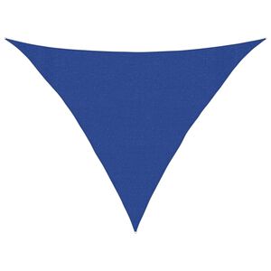 vidaXL Voile d'ombrage 160 g/m&sup2; Bleu 3x3x4,2 m PEHD