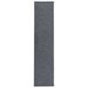 vidaXL Tapis 100x450 cm Gris