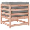 vidaXL Salon de jardin avec coussins 10 pcs bois massif sapin douglas