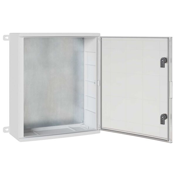 vidaXL Armoire de contr&ocirc;le Gris 50 x 22 x 60 cm Plastic ABS