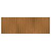 vidaXL Tapis rectangulaire marron 100x300 cm bambou