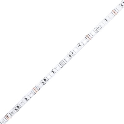 vidaXL Tête de lit à LED Gris clair 103x16x78/88 cm Tissu