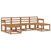 vidaXL Ensemble de canap&eacute;s d'ext&eacute;rieur 6 pcs Naturel