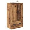 vidaXL Haut Armoire Bois Ancien 60 x 35,5 x 103,5 cm Bois d'ing&eacute;nierie