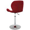 vidaXL Tabouret de bar Rouge bordeaux Velours